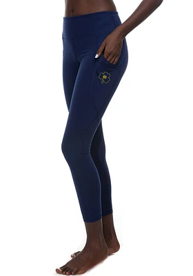 Notre Dame Fighting Irish Womens Navy Blue Logo Pocket Pants