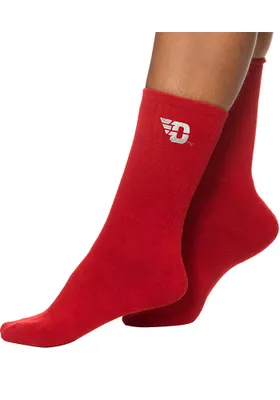 Dayton Flyers Mid Calf Womens Crew Socks