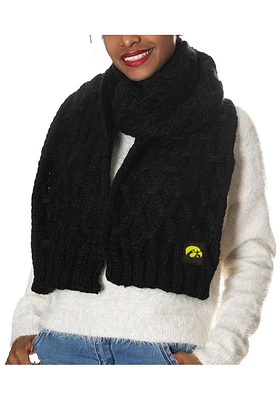 Iowa Hawkeyes Chunky Knit Womens Scarf