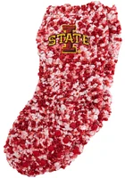 Iowa State Cyclones Red Marled Slipper Youth Crew Socks