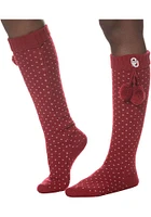 Oklahoma Sooners Logo Womens Knee Socks