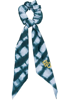Baylor Bears Shibori Scarf Womens Hair Scrunchie