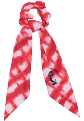 Cincinnati Bearcats Shibori Scarf Womens Hair Scrunchie