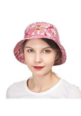 Iowa State Cyclones Red Vapor Bucket Mens Bucket Hat