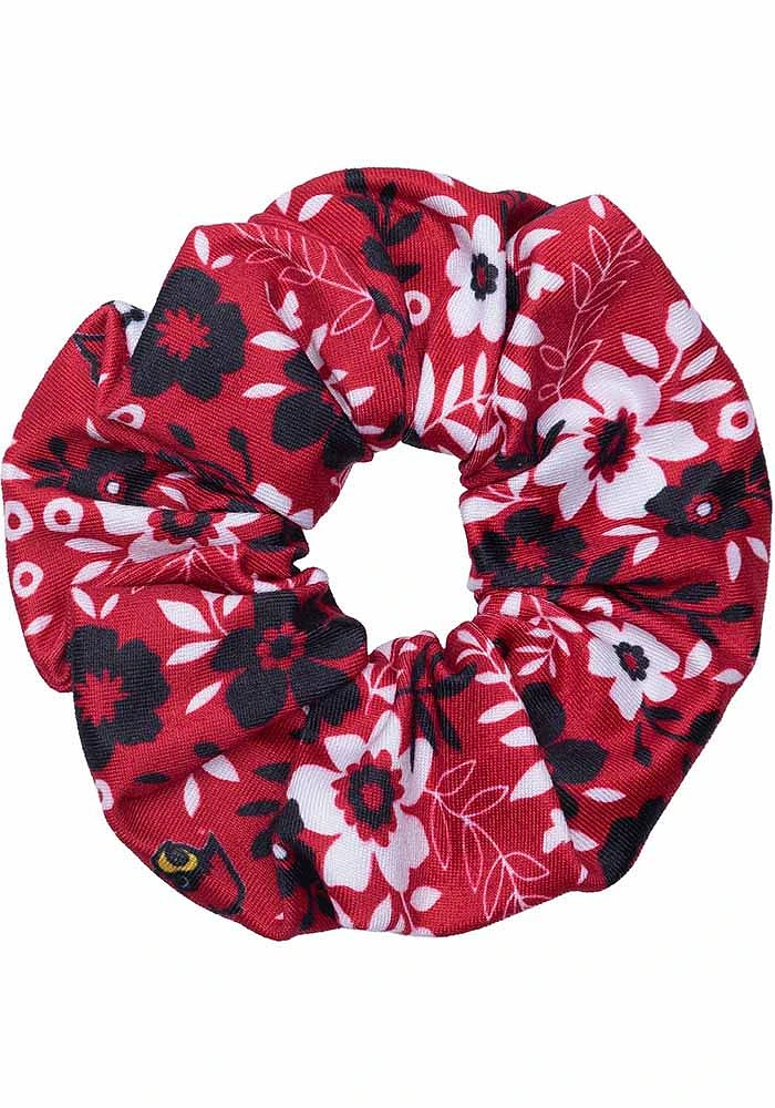 Louisville Cardinals Floral Womens Hair Scrunchie