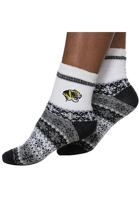 Missouri Tigers Holiday Team Color Womens Quarter Socks