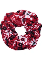 Texas Tech Red Raiders Floral Womens Hair Scrunchie