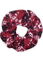 Oklahoma Sooners Floral Womens Hair Scrunchie