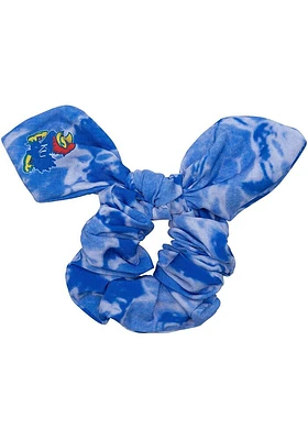 Kansas Jayhawks Vapor Knot Womens Hair Scrunchie