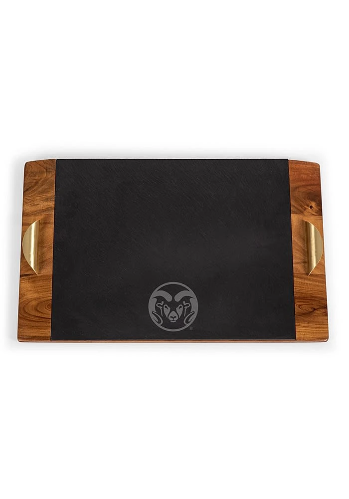 Colorado State Rams Covina Slate Serving Tray
