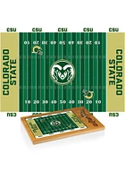Colorado State Rams Icon Glass Top Cutting Board