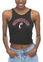 Cincinnati Bearcats Womens Black First Down Tank Top