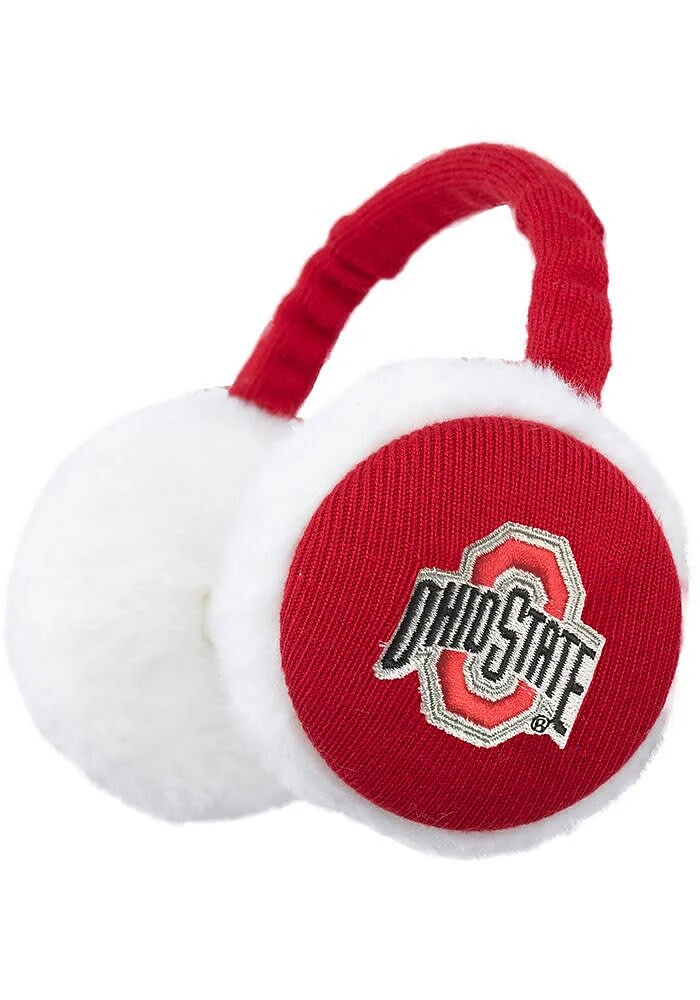 Ohio State Buckeyes Fashion Knit Womens Ear Muffs