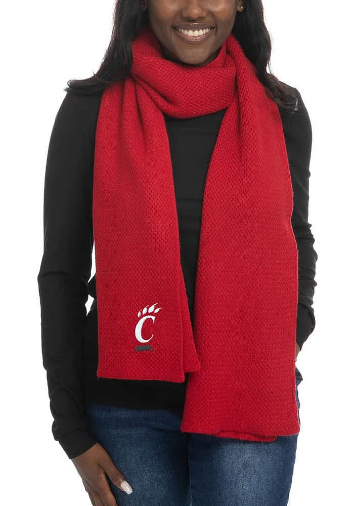 Cincinnati Bearcats Fashion Knit Womens Scarf