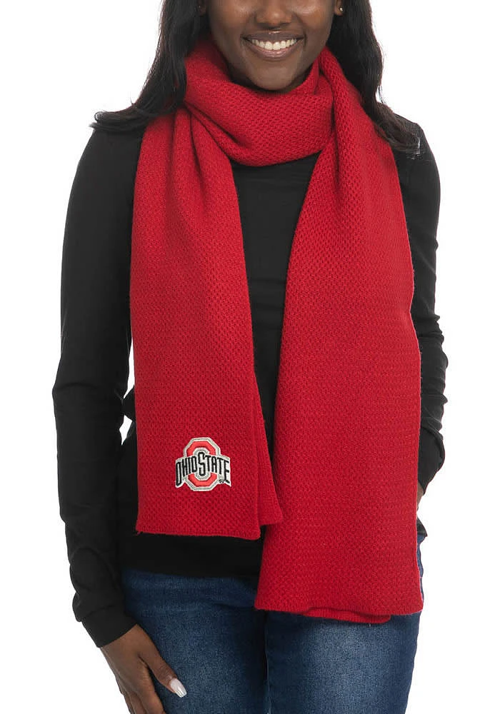 Ohio State Buckeyes Fashion Knit Womens Scarf