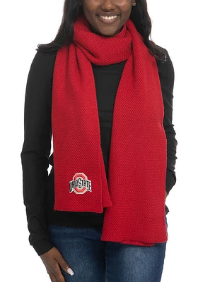 Ohio State Buckeyes Fashion Knit Womens Scarf