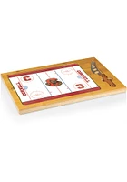 Cornell Big Red Icon Glass Top Cutting Board
