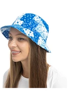 Kentucky Wildcats Blue Paisley Patchwork Mens Bucket Hat