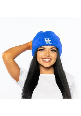 Kentucky Wildcats Blue Sherpa Womens Knit Hat