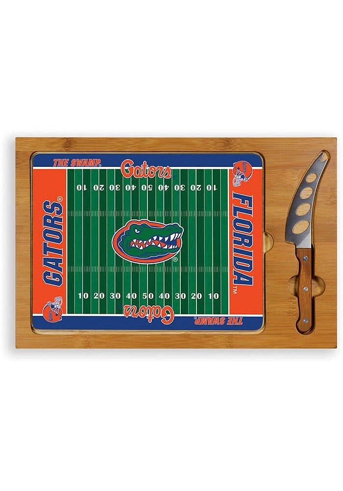 Florida Gators Icon Glass Top Cutting Board