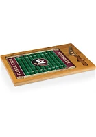 Florida State Seminoles Icon Glass Top Cutting Board