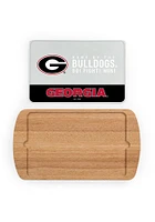 Georgia Bulldogs Billboard Glass Top Serving Tray