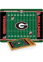 Georgia Bulldogs Icon Glass Top Cutting Board