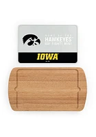 Iowa Hawkeyes Billboard Glass Top Serving Tray