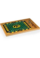 Iowa Hawkeyes Icon Glass Top Cutting Board
