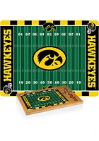 Iowa Hawkeyes Icon Glass Top Cutting Board