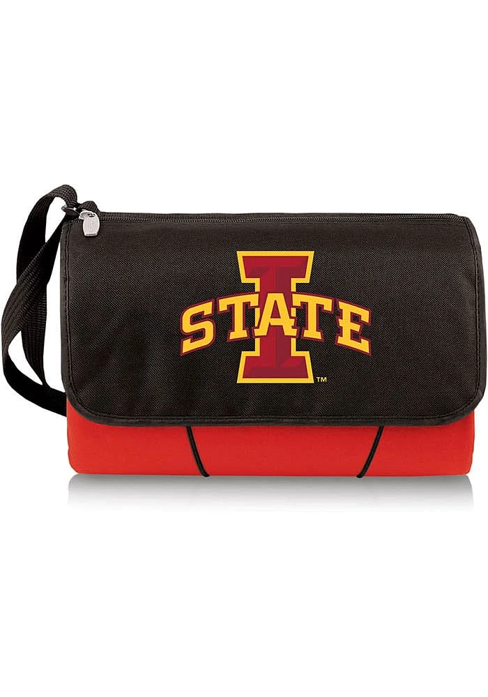 Iowa State Cyclones Outdoor Picnic Fleece Blanket - Red