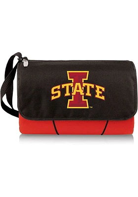 Iowa State Cyclones Outdoor Picnic Fleece Blanket - Red