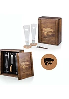 K-State Wildcats Pilsner Beer Glass Drink Set