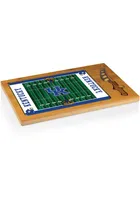 Kentucky Wildcats Icon Football Glass Top Cutting Board