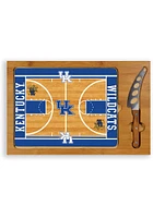 Kentucky Wildcats Icon Basketball Glass Top Cutting Board