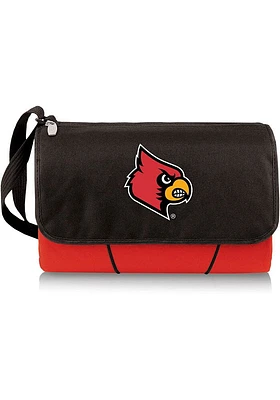 Louisville Cardinals Outdoor Picnic Fleece Blanket - Red