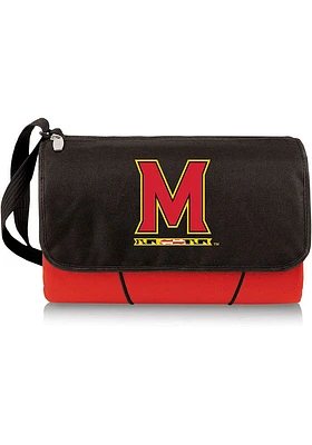 Maryland Terrapins Outdoor Picnic Fleece Blanket - Red