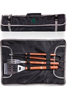 Michigan State Spartans 3 Piece Tote BBQ Tool Set