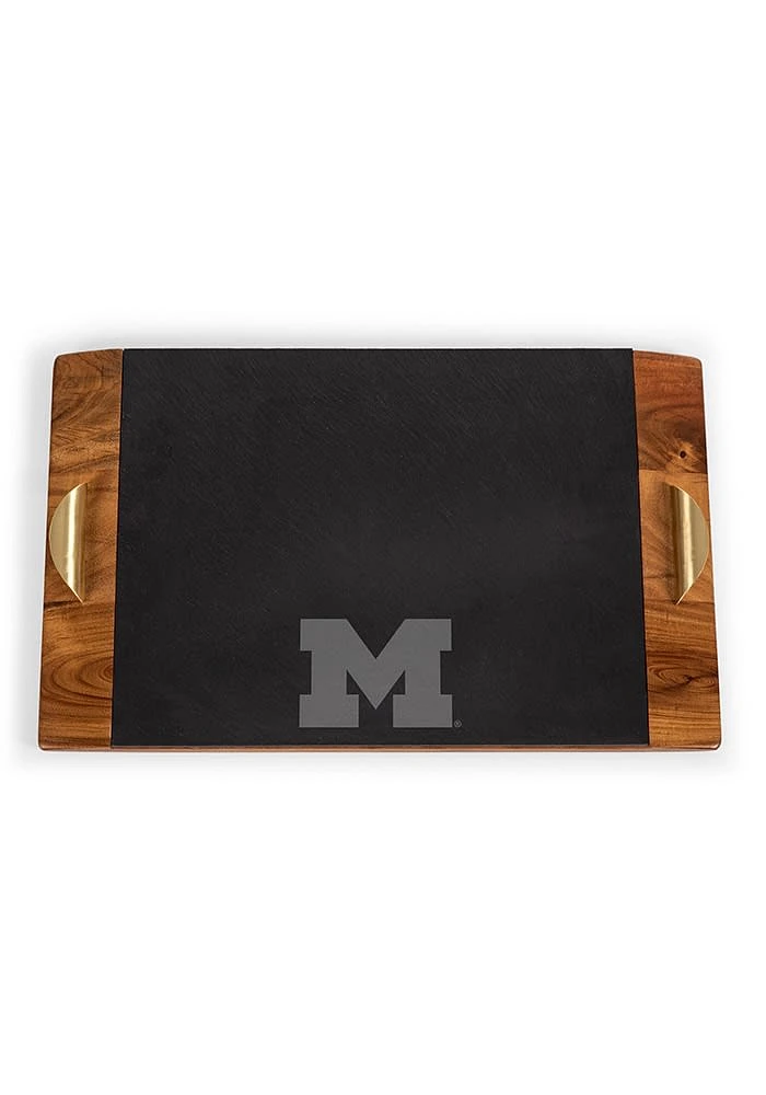 Michigan Wolverines Covina Slate Serving Tray