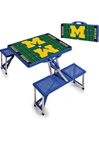 Michigan Wolverines Portable Football Picnic Table
