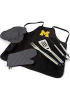 Michigan Wolverines Pro Grill BBQ Apron Set