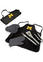 Michigan Wolverines Pro Grill BBQ Apron Set