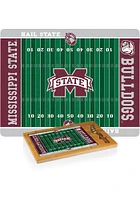 Mississippi State Bulldogs Icon Glass Top Cutting Board