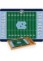 North Carolina Tar Heels Icon Football Glass Top Cutting Board