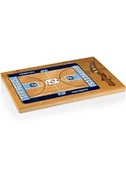 North Carolina Tar Heels Icon Basketball Glass Top Cutting Board