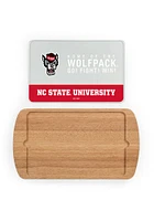 NC State Wolfpack Billboard Glass Top Serving Tray