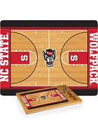 NC State Wolfpack Icon Basketball Glass Top Cutting Board