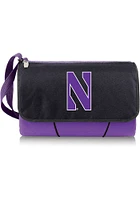 Northwestern Wildcats Outdoor Picnic Fleece Blanket - Purple