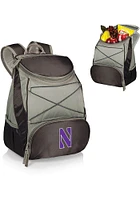 Picnic Time Northwestern Wildcats Black PTX Cooler Backpack