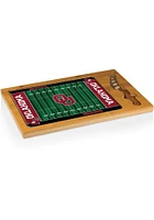 Oklahoma Sooners Icon Glass Top Cutting Board